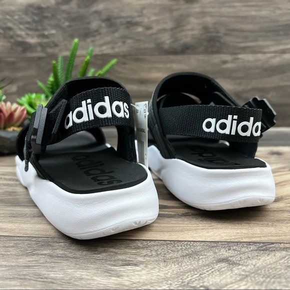 NIB Adidas 90s Sandal Platform Slingback Slides EG7647 - Picture 6 of 13